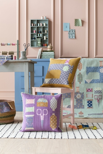Tilda Patchwork Stoff Baumwolle - Mira Lavender